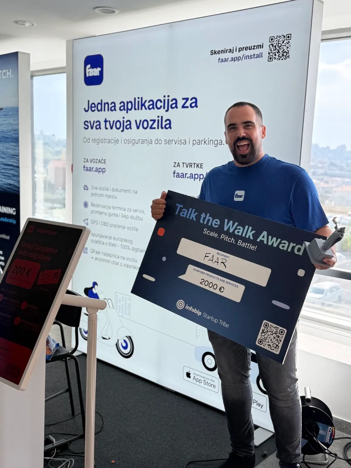 Nagrada Talk the Walk Award dodijeljena Faaru